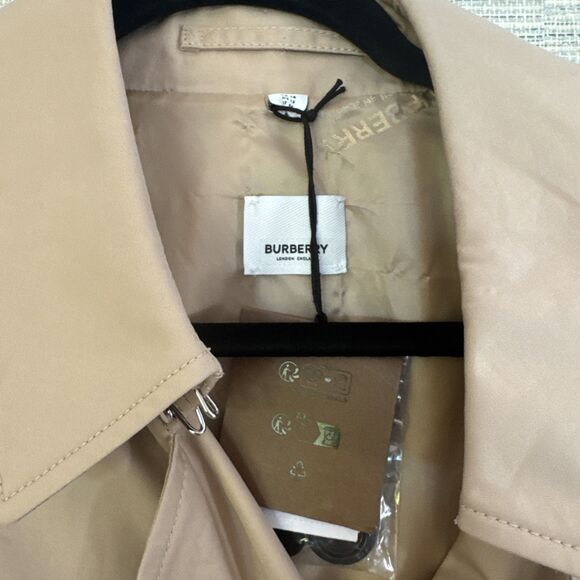 Burberry Womens Egremont Trench coat size 12 NWT - Picture 6 of 16